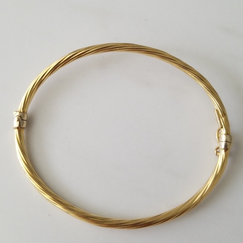 Bracelet real yellow gold 21